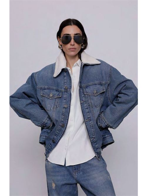 giacca denim tulipano GOD SAVE DENIM | TULIPANO-4DENIM BLU